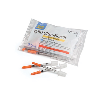 BD ins syringe - Box of 100