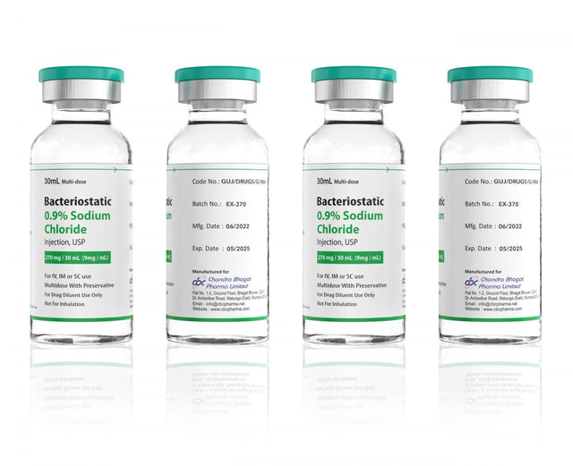 Preserved Sodium Chloride / Bacteriostatic Saline - CBC Pharm - 30ml