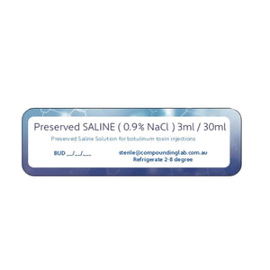 Preserved Sodium Chloride / Bacteriostatic Saline - 30ml