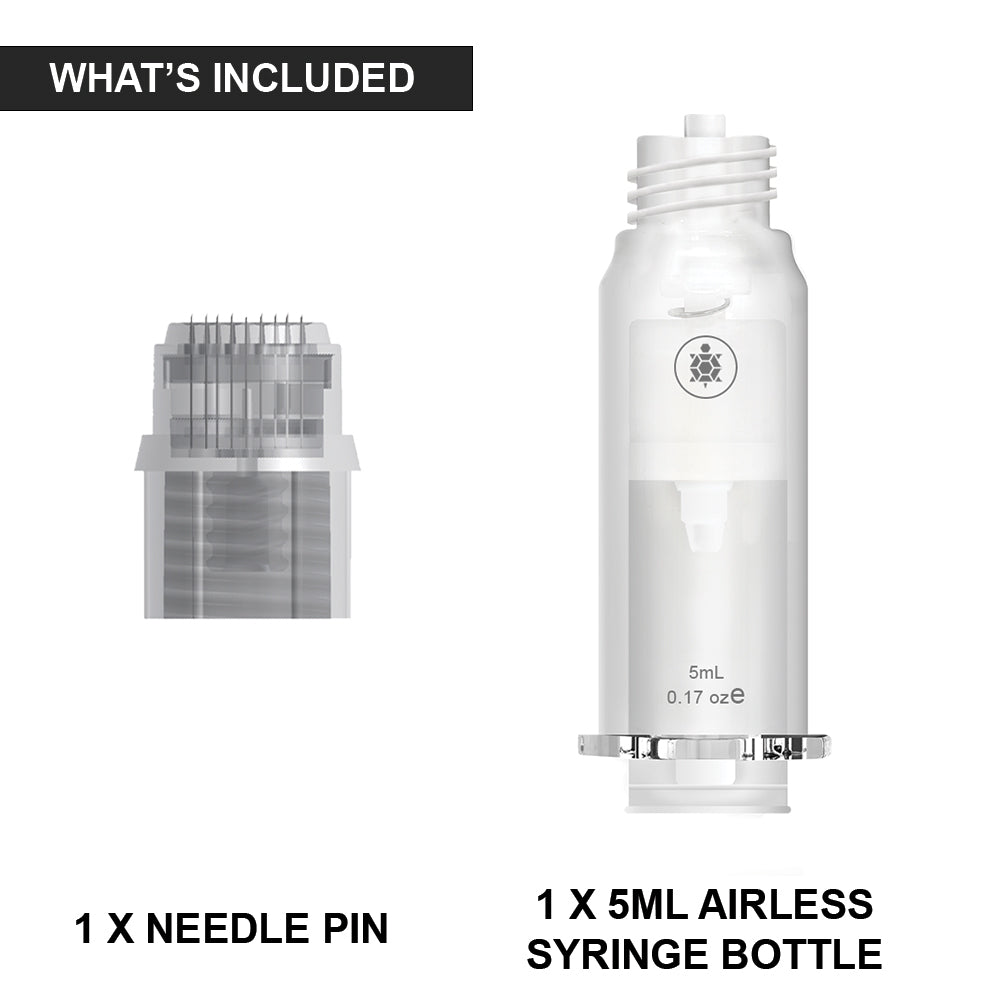 TURTLEPIN III - Airless Bottle with Needle Pin