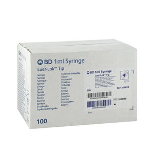 BD Syringe - Luer Lock - Box-100