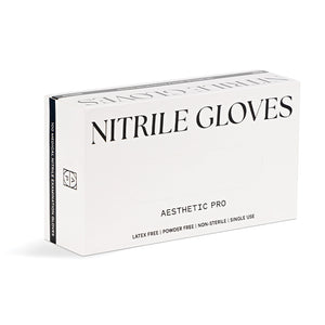 Pink Nitrile Gloves By Aesthetic Pro 3.5g - Box of 100