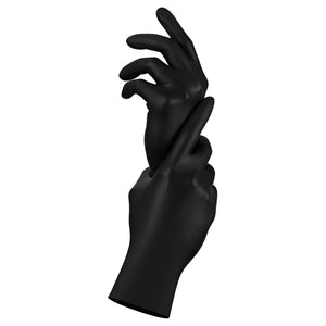 Black Nitrile Gloves By Aesthetic Pro 5.5g - Box of 100