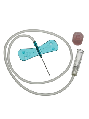 Scalpvein Set Butterfly Needle 30cm Tubing 23G x 19mm