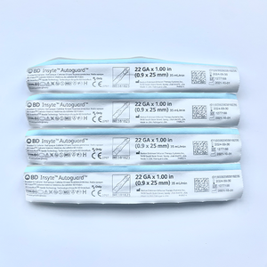 BD INSYTE AUTOGUARD IV CATHETER 22Gx25MM - BOX OF 50