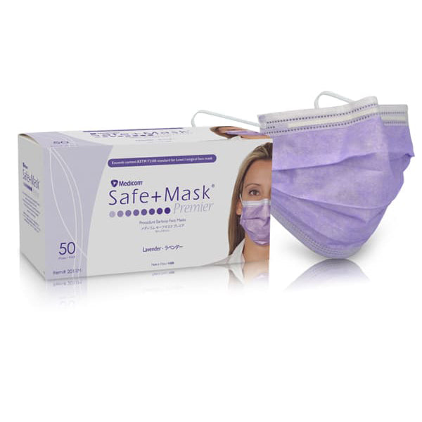 Lavender Face Mask - Level 1 - Box 50