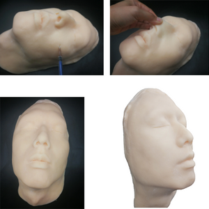 Silicon Head Model - Cosmetic Injectable Training Model