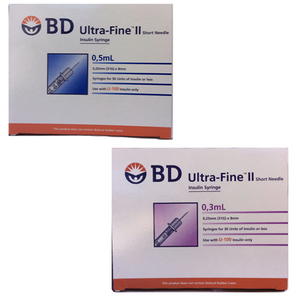 BD ins syringe - Box of 100